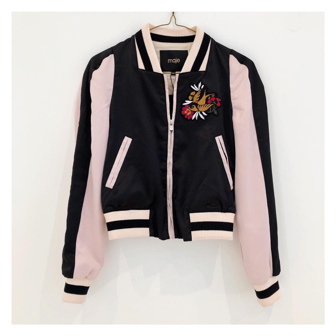 maje bomber jacket