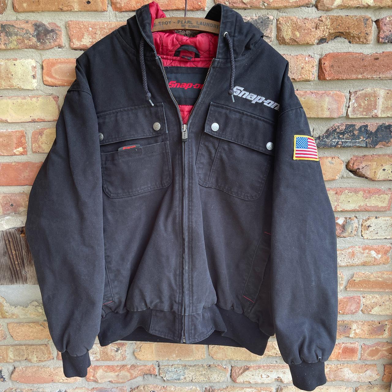 snap on mechanic jacket