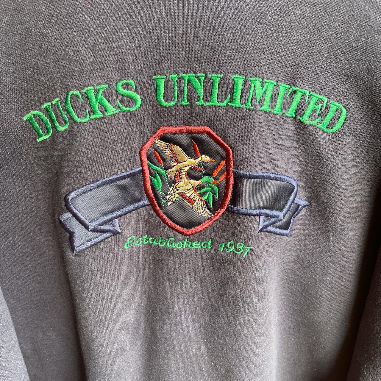 Vintage Ducks Unlimited Crewneck On A Marathon... - Depop