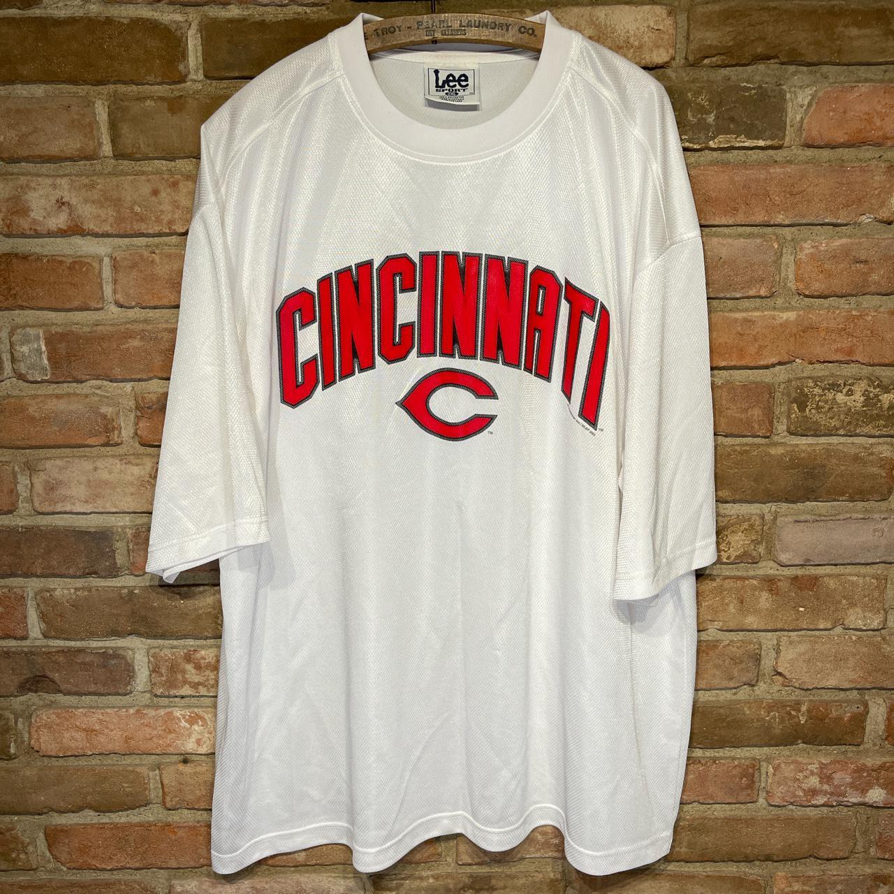 vintage y2k 2000s 2003 cincinnati reds mlb baseball - Depop