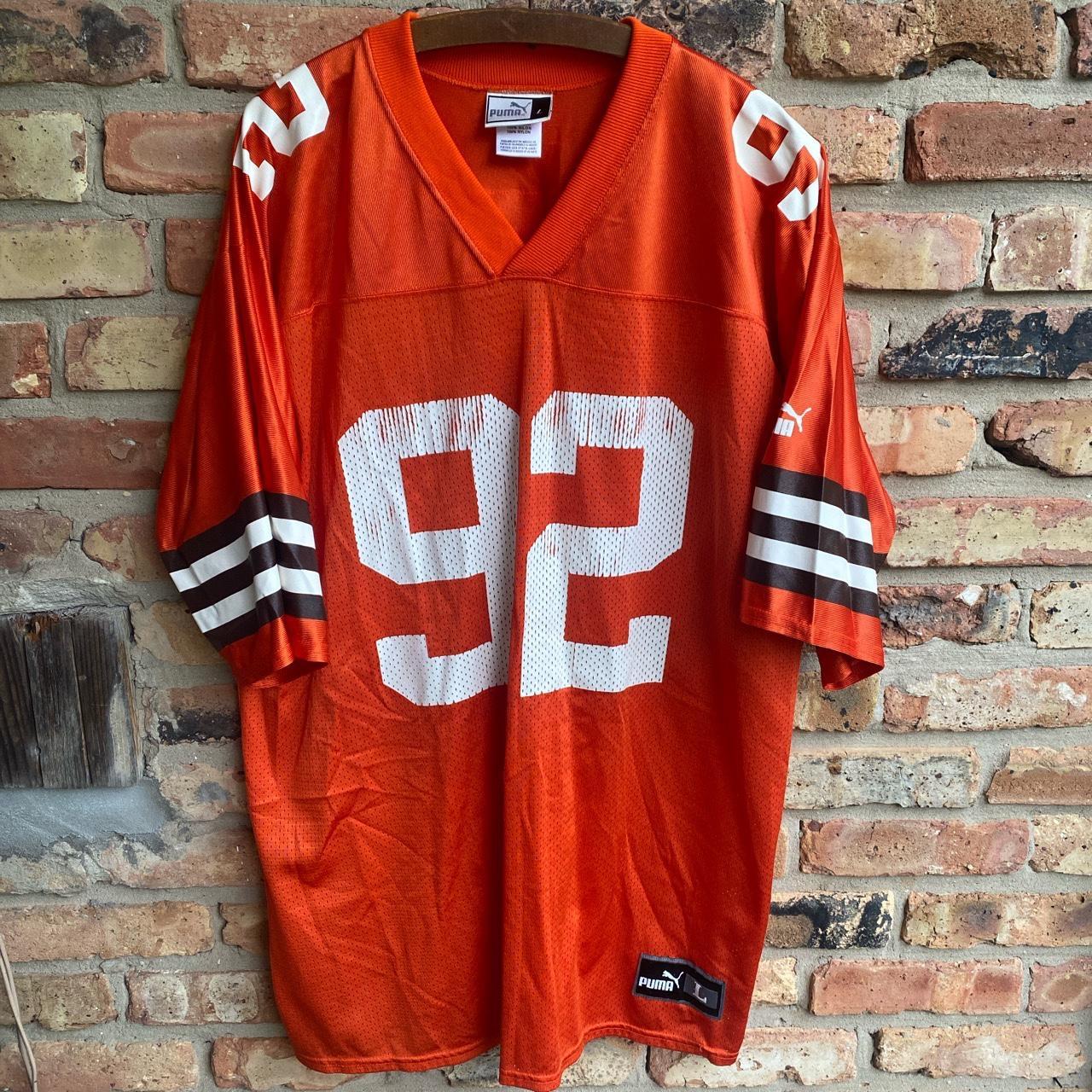 Vintage Puma Courtney Brown Cleveland Browns Jersey L NFL