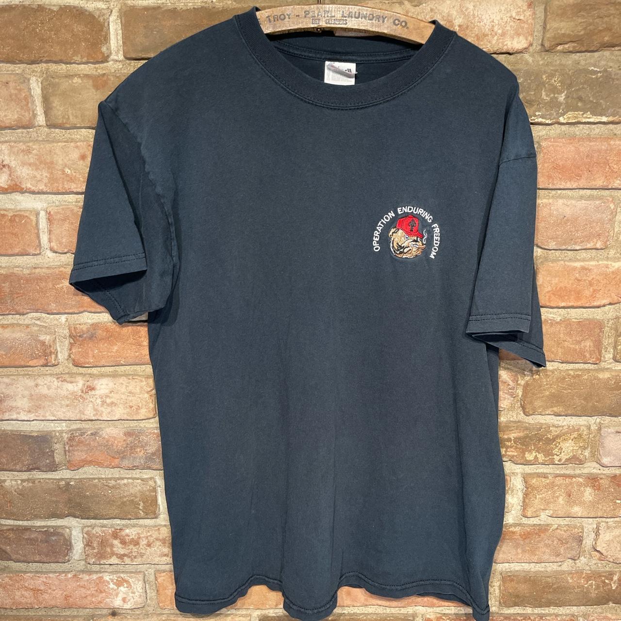 Vintage Operation Enduring Freedom Embroidered Shirt... - Depop