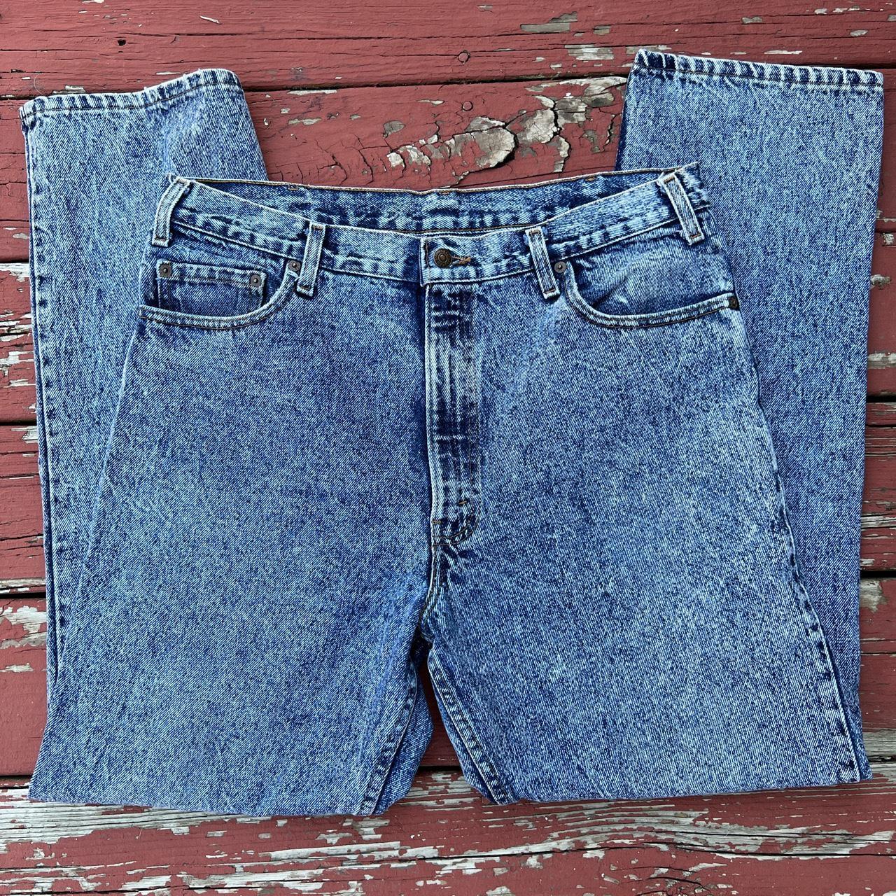 Vintage 80s Deadstock Lee Juniors Pinstripe Denim Pants