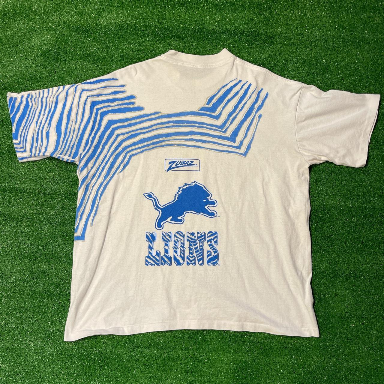 Vintage Single Stitched Detroit Lions Zubaz