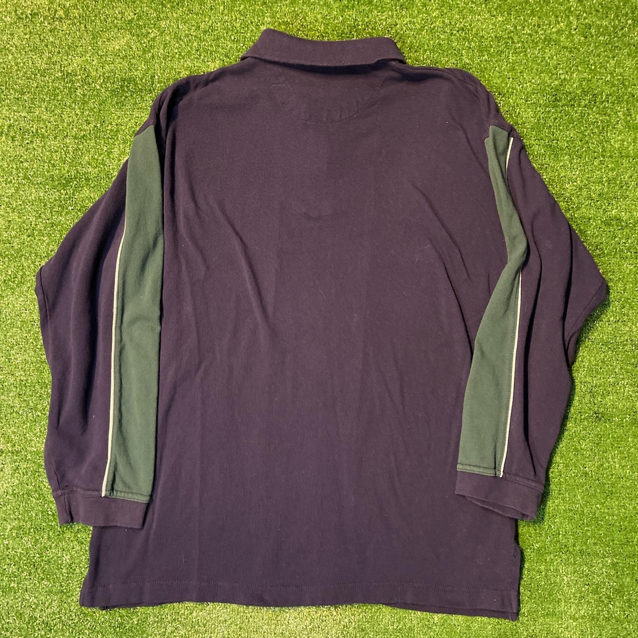 Vintage Bugle Boy Company Quarter Zip Polo... Depop