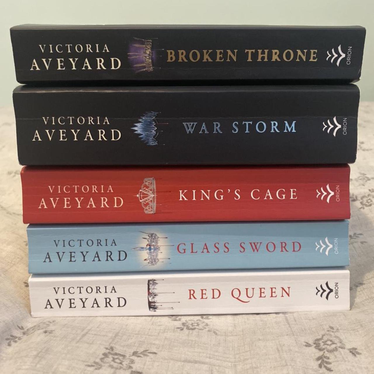 Red Queen book series Good condition Bundle £25 Or... Depop