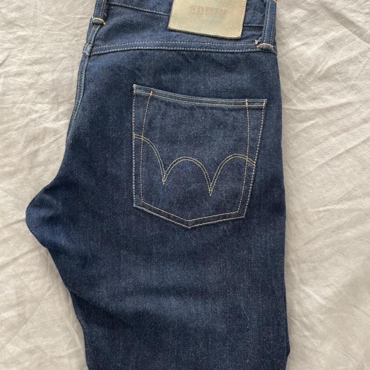 Edwin Men's Navy Jeans | Depop