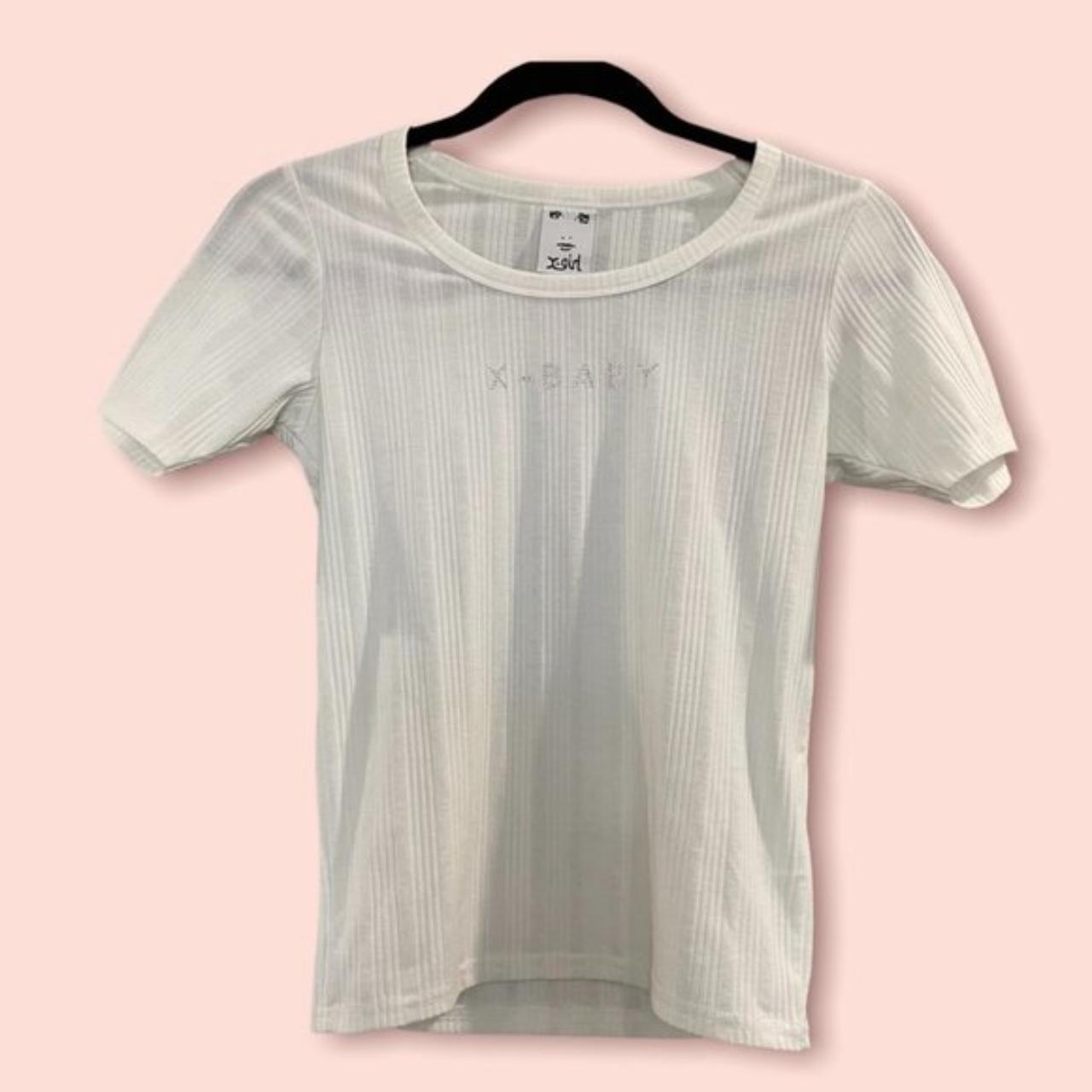 X-Girl  Women's White T-shirt