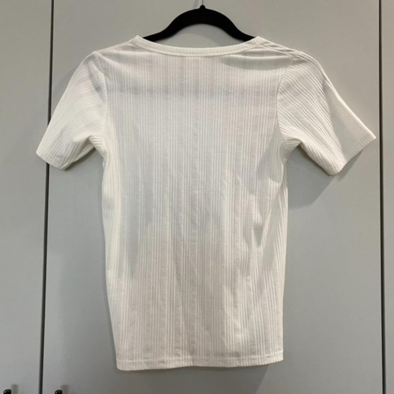 X-Girl  Women's White T-shirt (4)