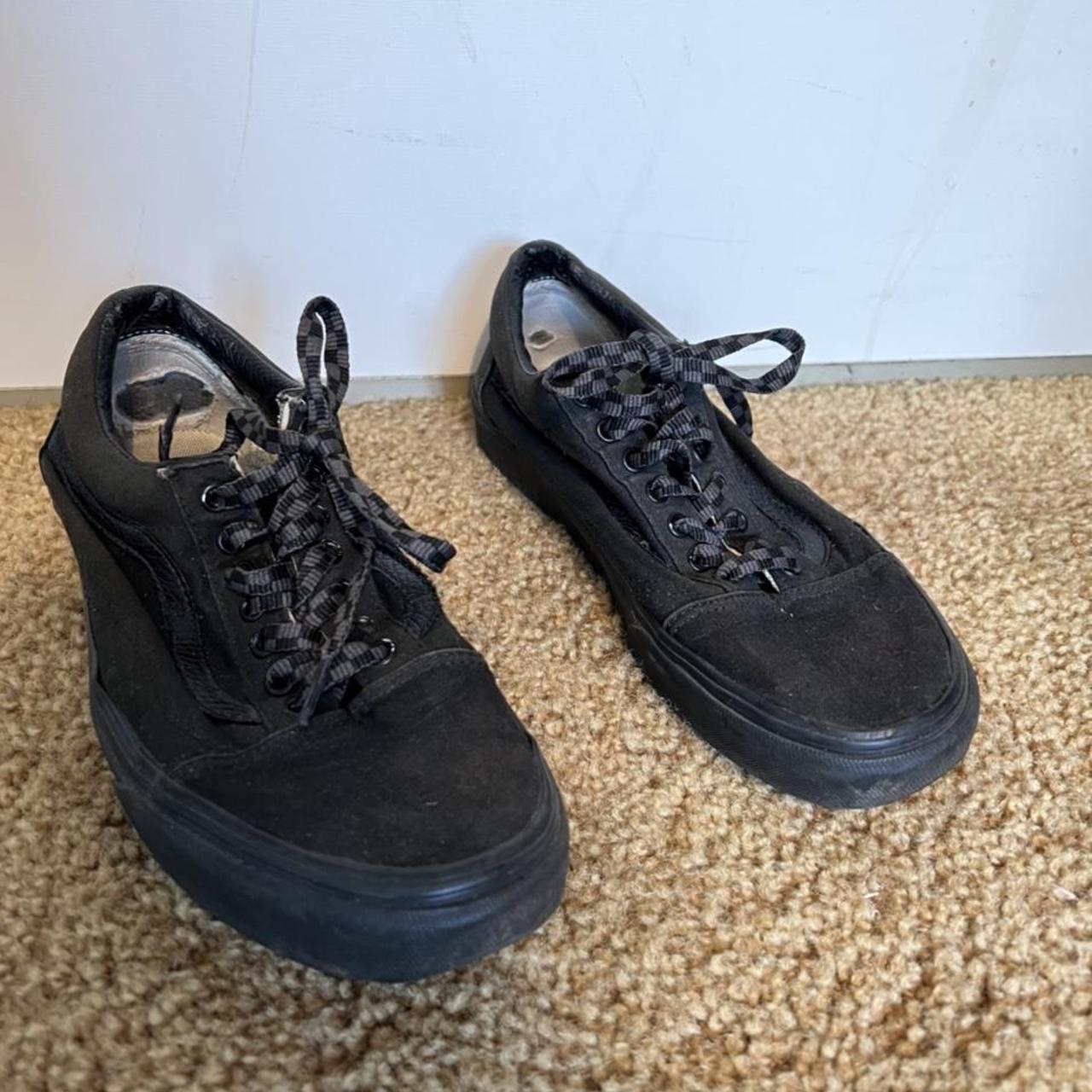 black vans womens size 5