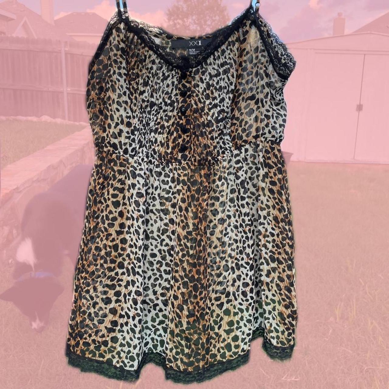 cheetah-print-top-size-medium-has-super-cute-lace-depop