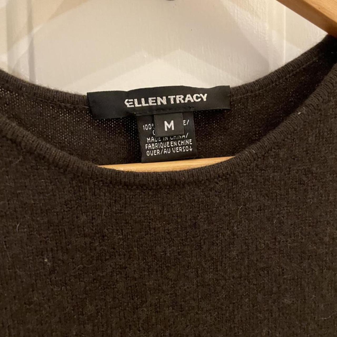 Ellen tracy 100 deals cashmere sweater