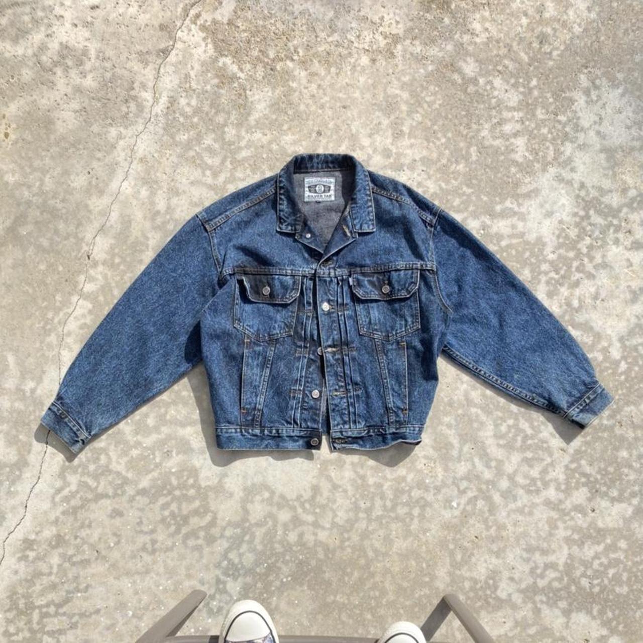 levis silvertab denim jacket