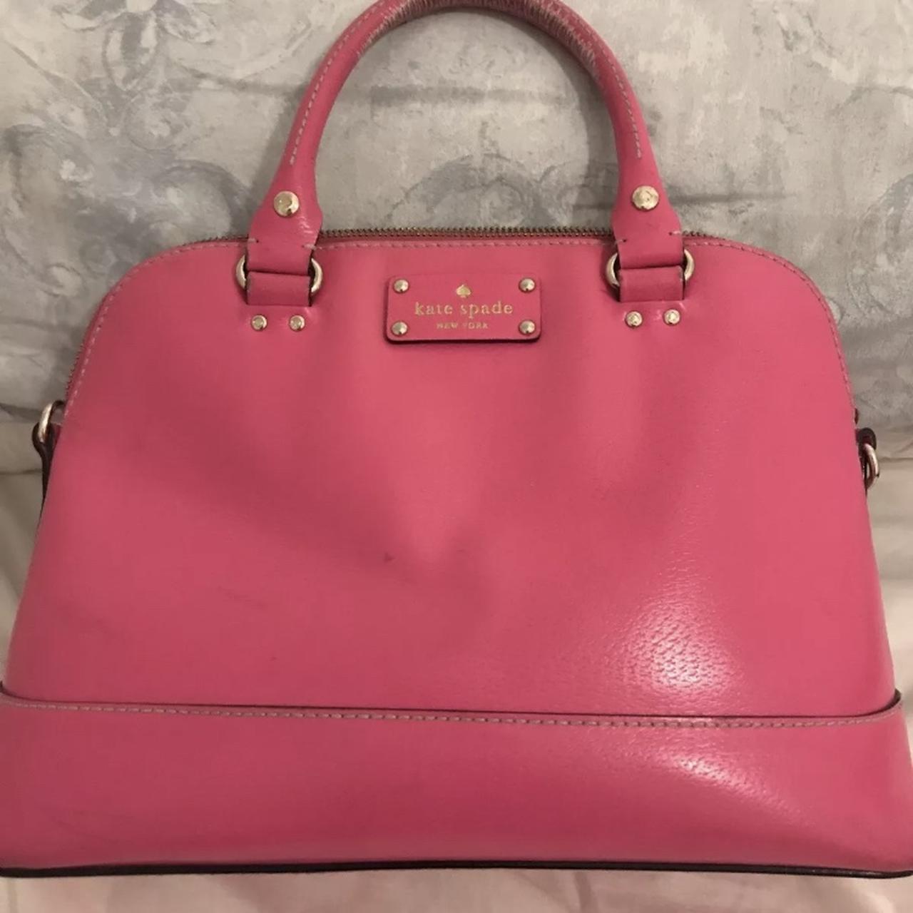 Genuine Kate Spade Pink Satchel Bag Worn On The Depop 5307