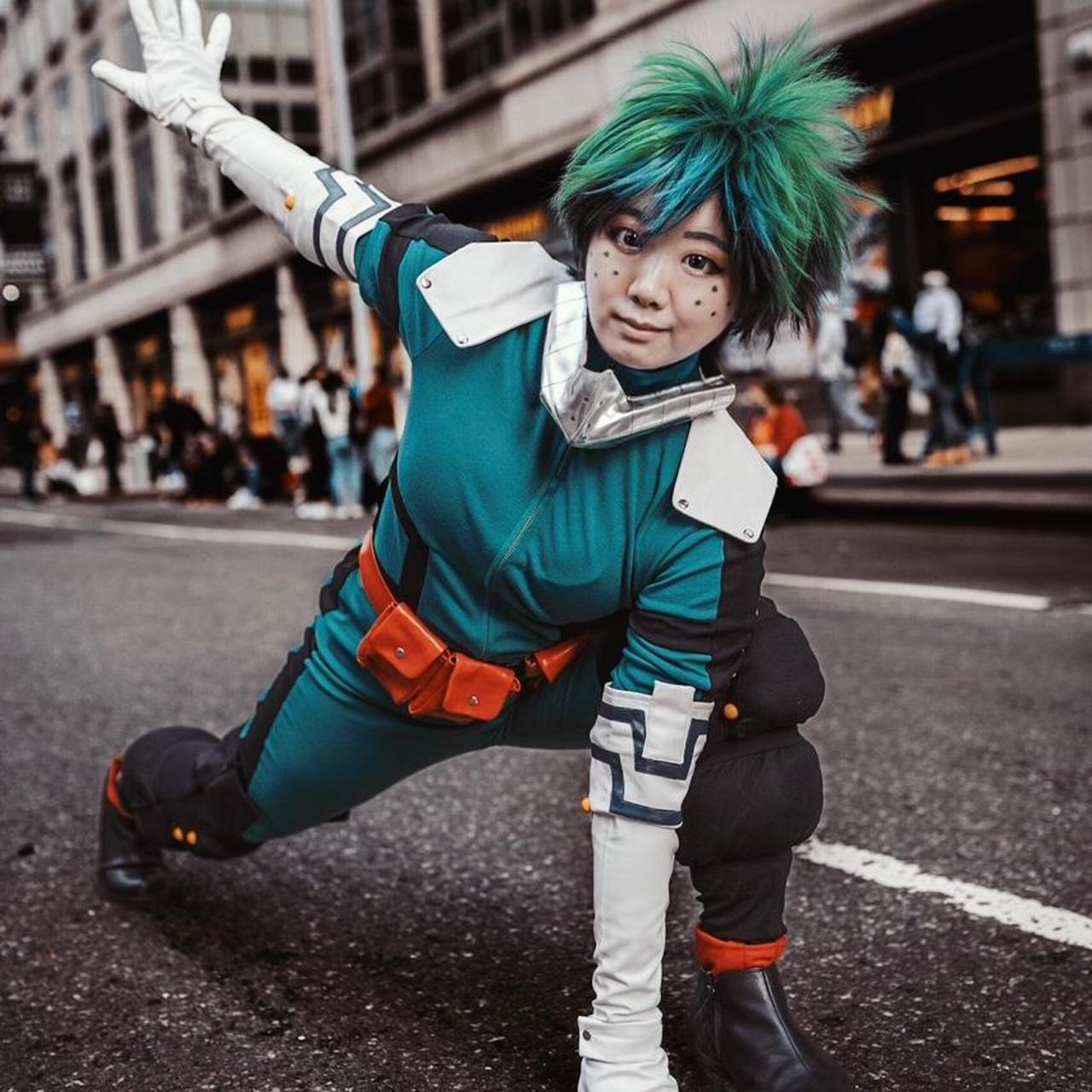 Deku (midoriya Izuku) Cosplay From My Hero Academia - Depop