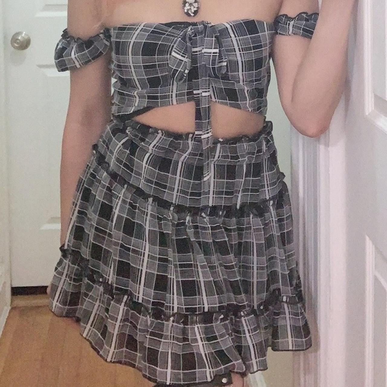 Product Image 3 - Black and white plaid 2