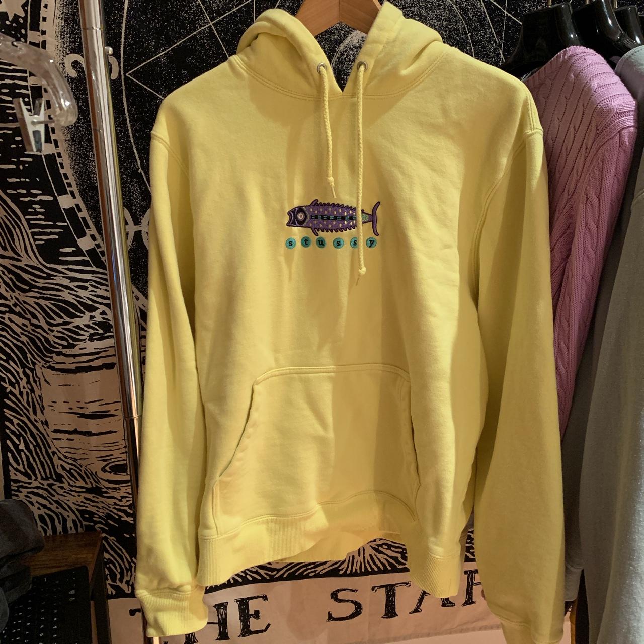 Stussy fish hoodie sale