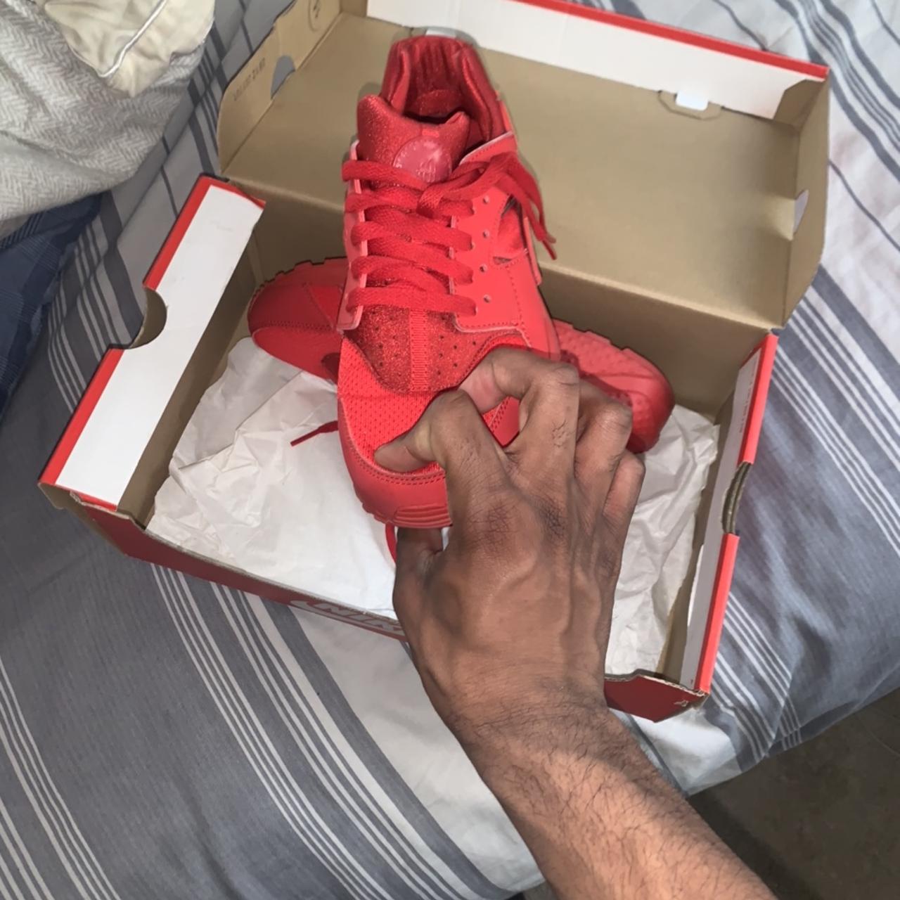 huaraches nike red womens