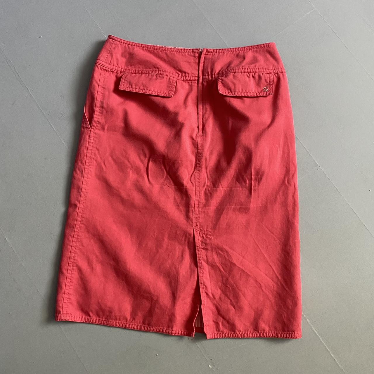 Sonia Rykiel  Women's Pink and Red Skirt (2)