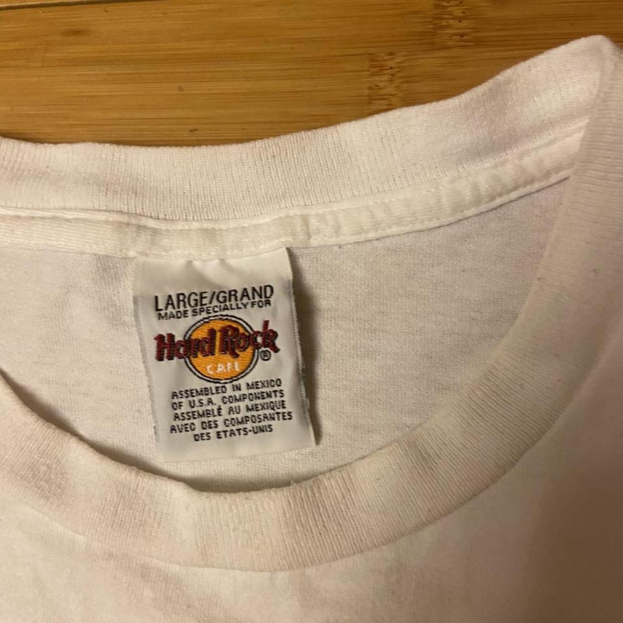 Vintage 90s Hard Rock Cafe Atlantic City... - Depop