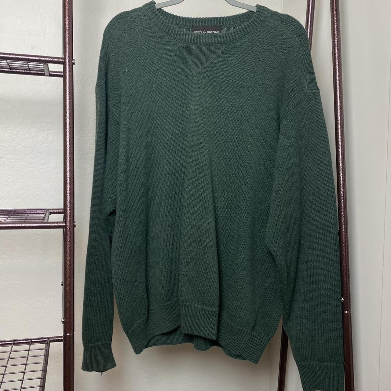 Dark green Croft & Barrow sweater. Really heavy and... - Depop