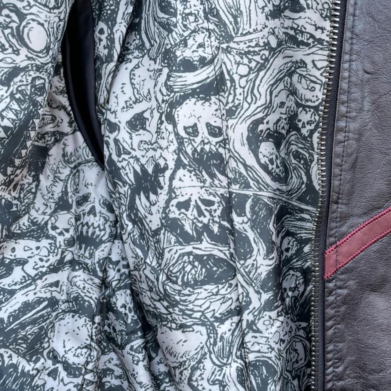 Warhammer 40k merchoid leather jacket. Like new... Depop