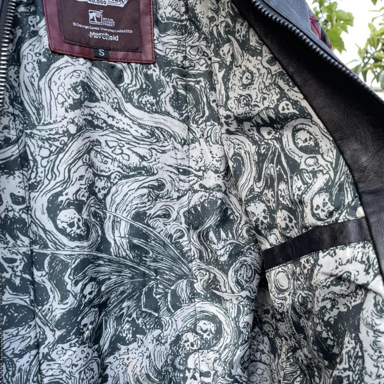 Warhammer 40k merchoid leather jacket. Like new... Depop