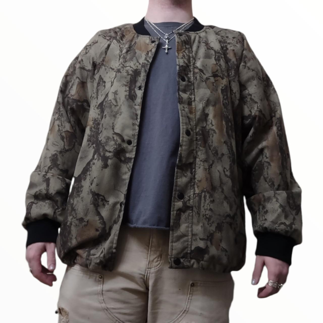 real tree bomber jacket