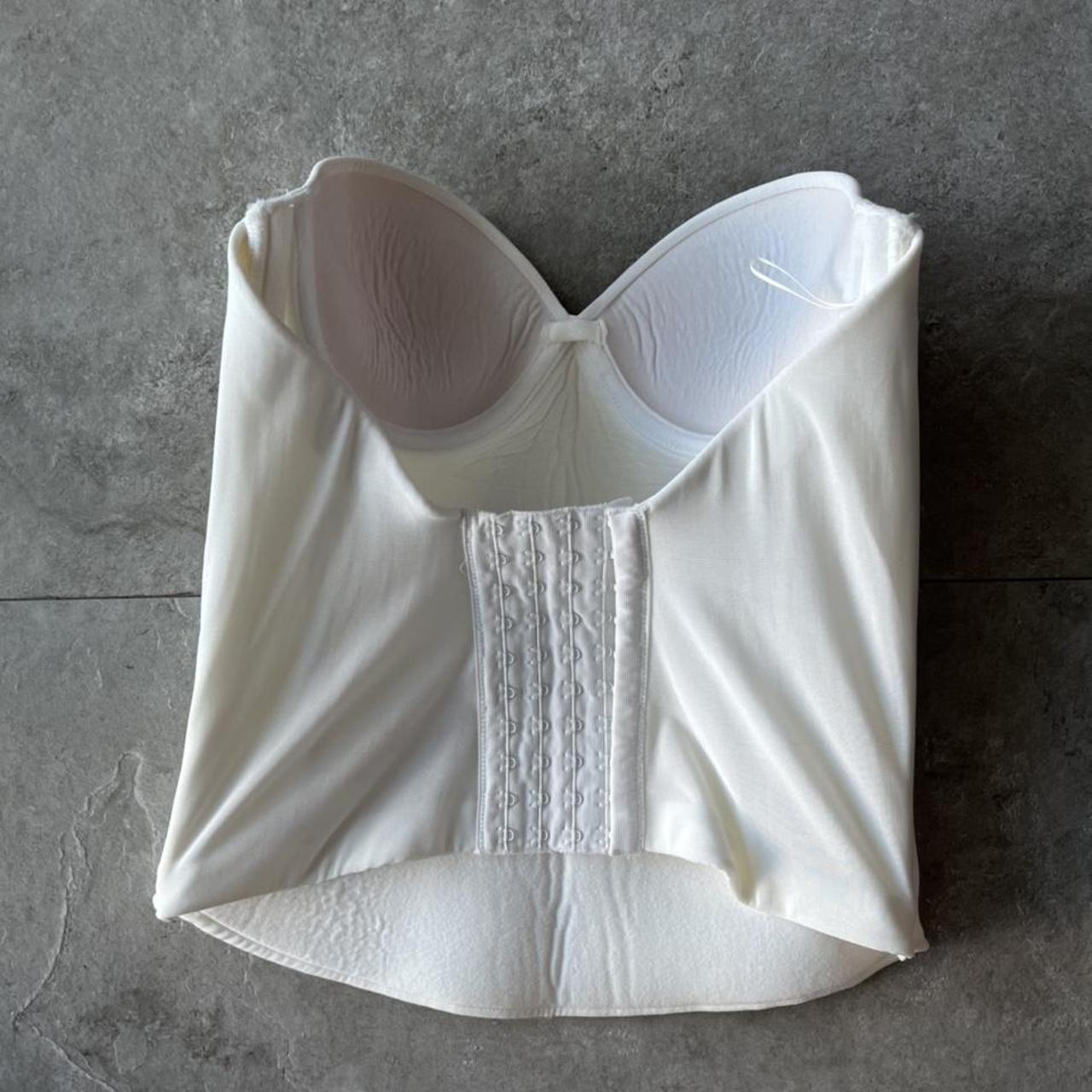 Product Image 2 - White shapewear bustier top 
(Size