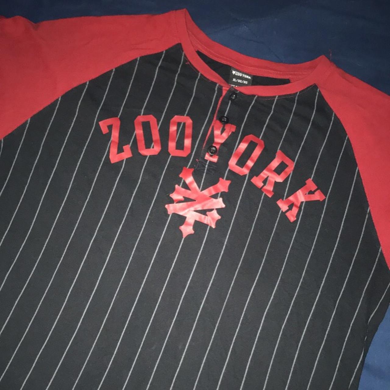 Zoo York Mens Baseball Jersey XL #93 #zooyork - Depop