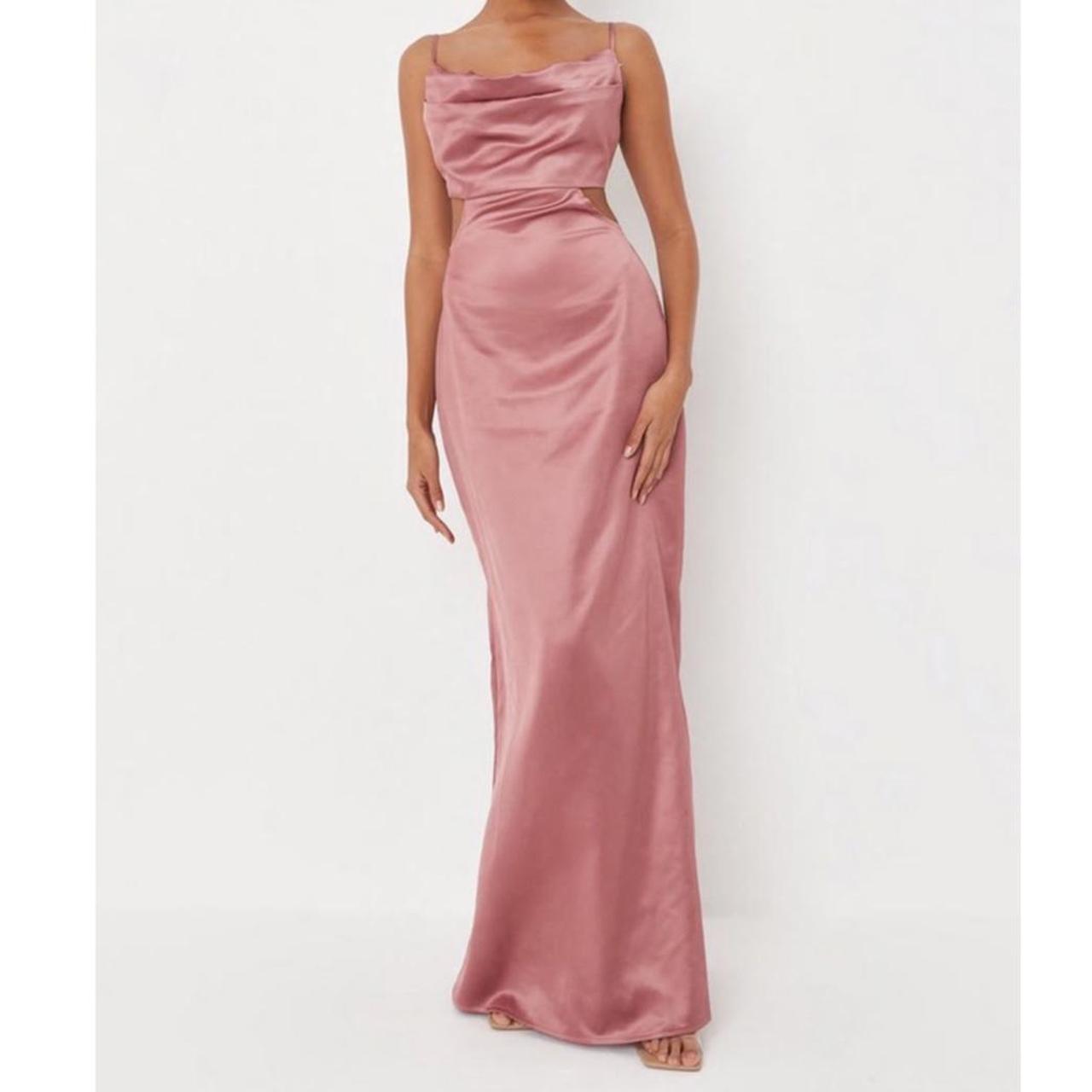 MISSGUIDED straight cut blush pink rose coloured... Depop