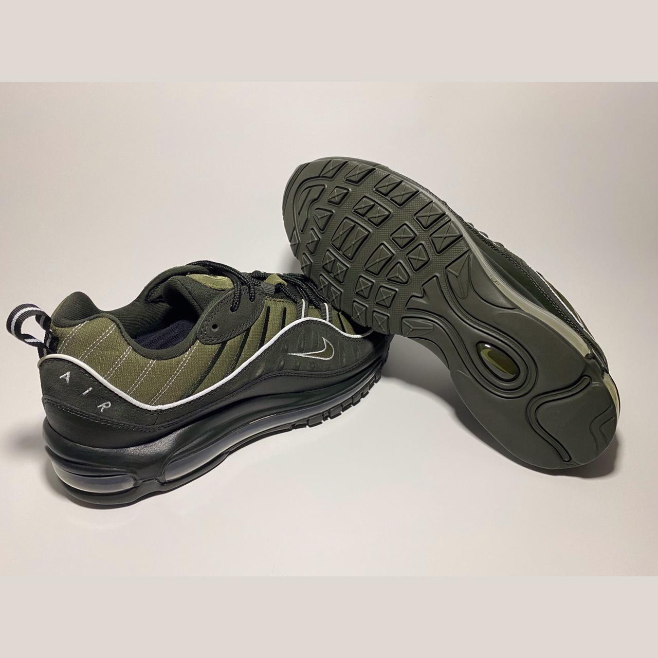 Olive green air max on sale 98