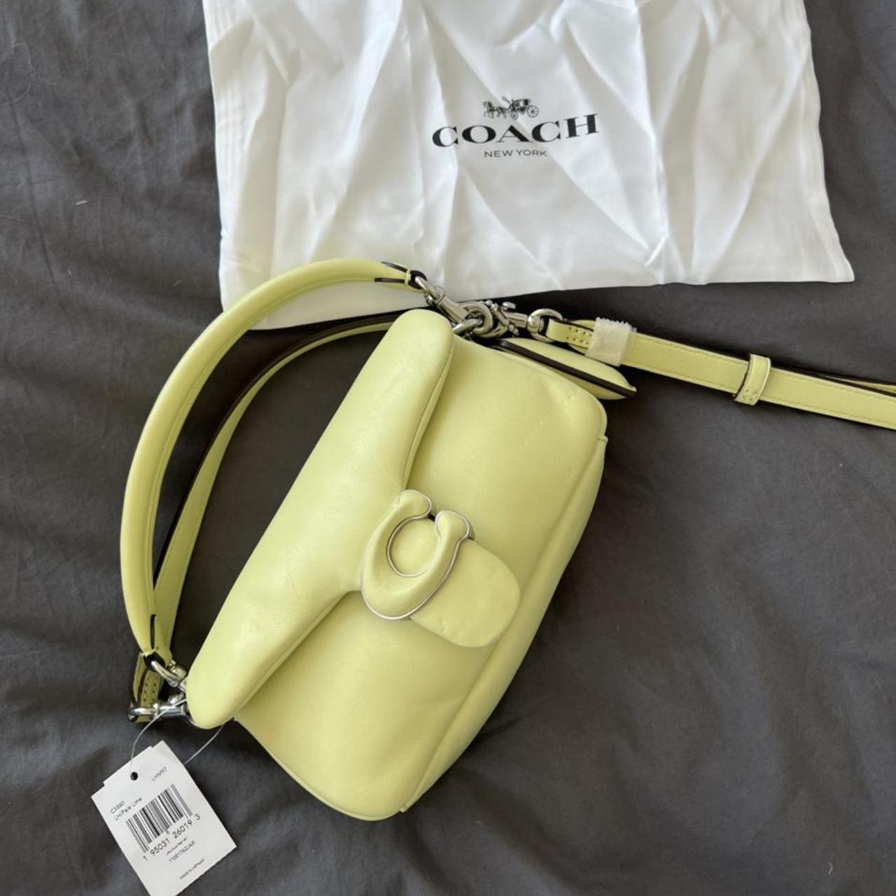 Coach Women's Green Bag | Depop