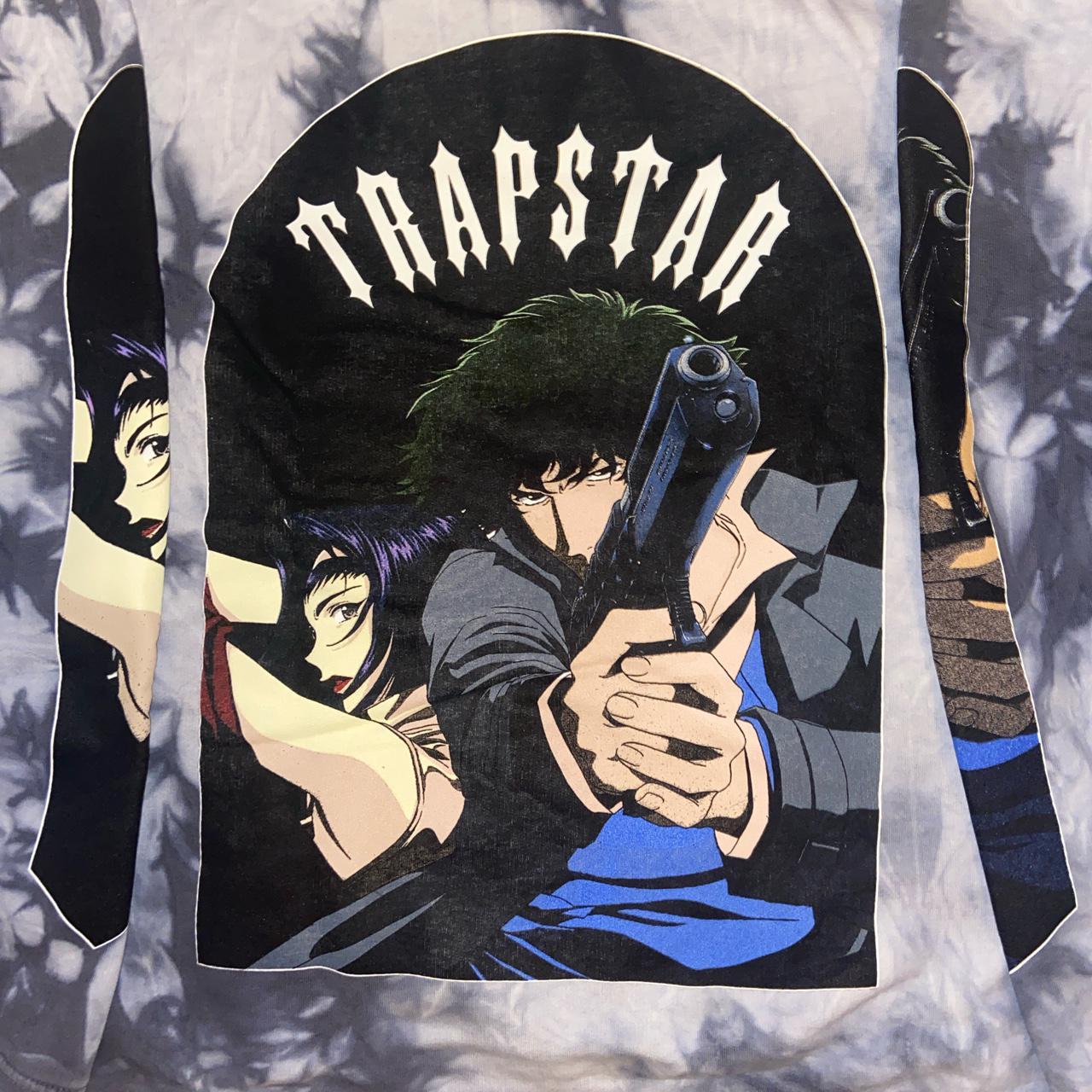 Trapstar x Cowboy Bebop Tie Dye Hoodie RARE ⚠️ Size