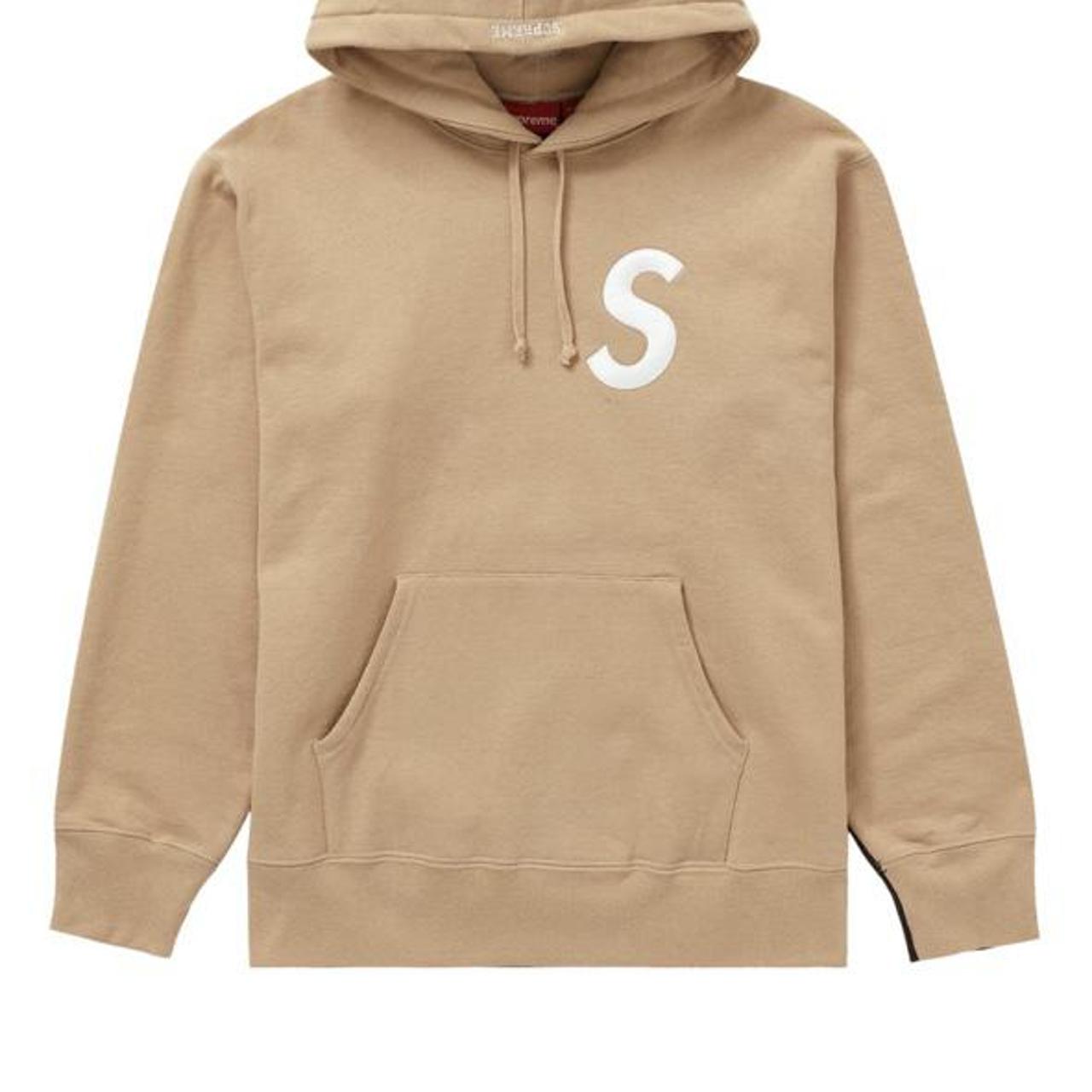 Supreme S logo split , Hooded sweatshirt , Size XL