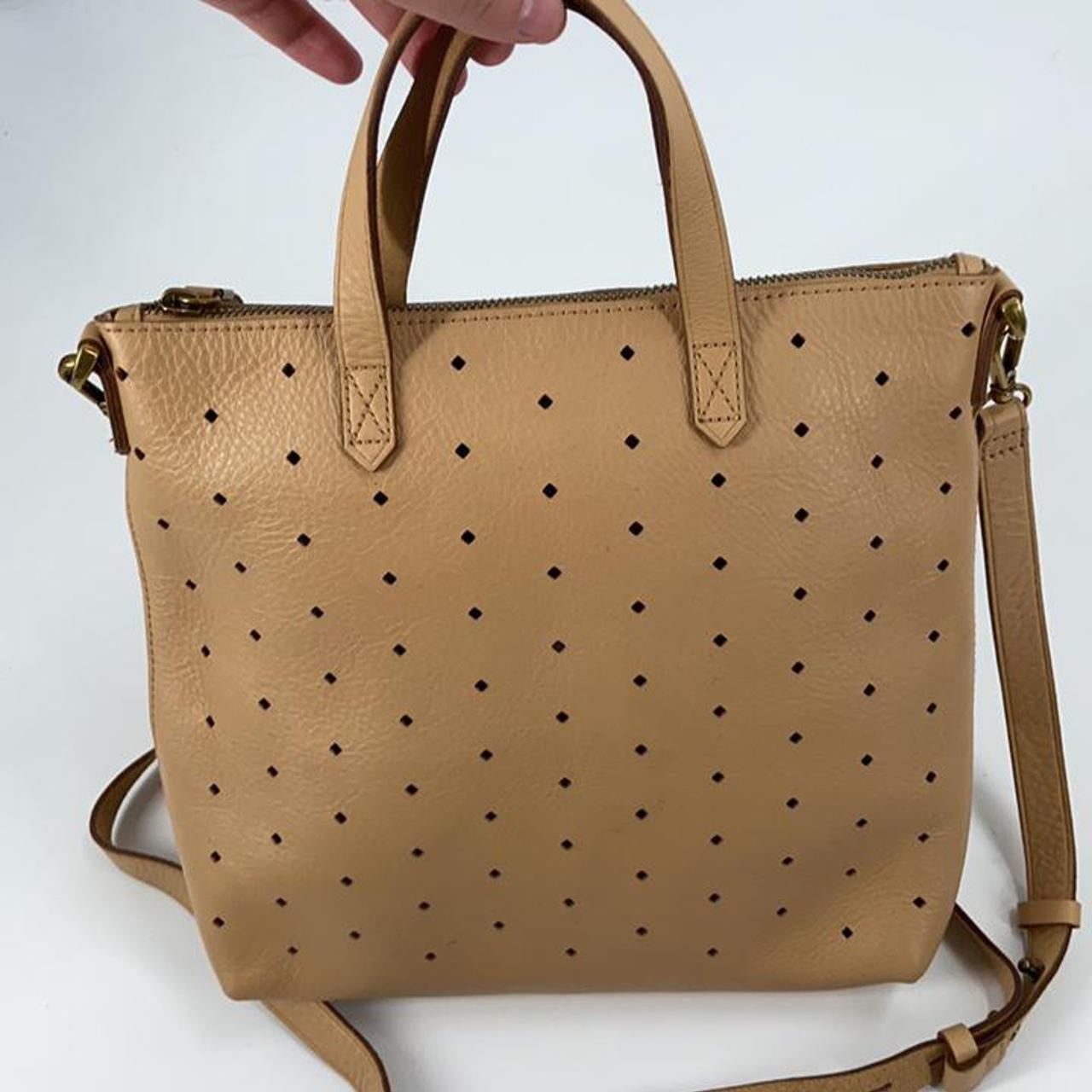 Madewell perforated mini transport on sale tote