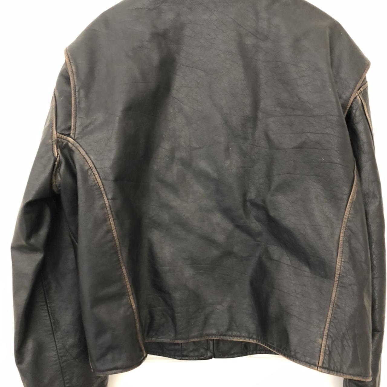 100% authentic Von Dutch Leather Jacket As | Depop