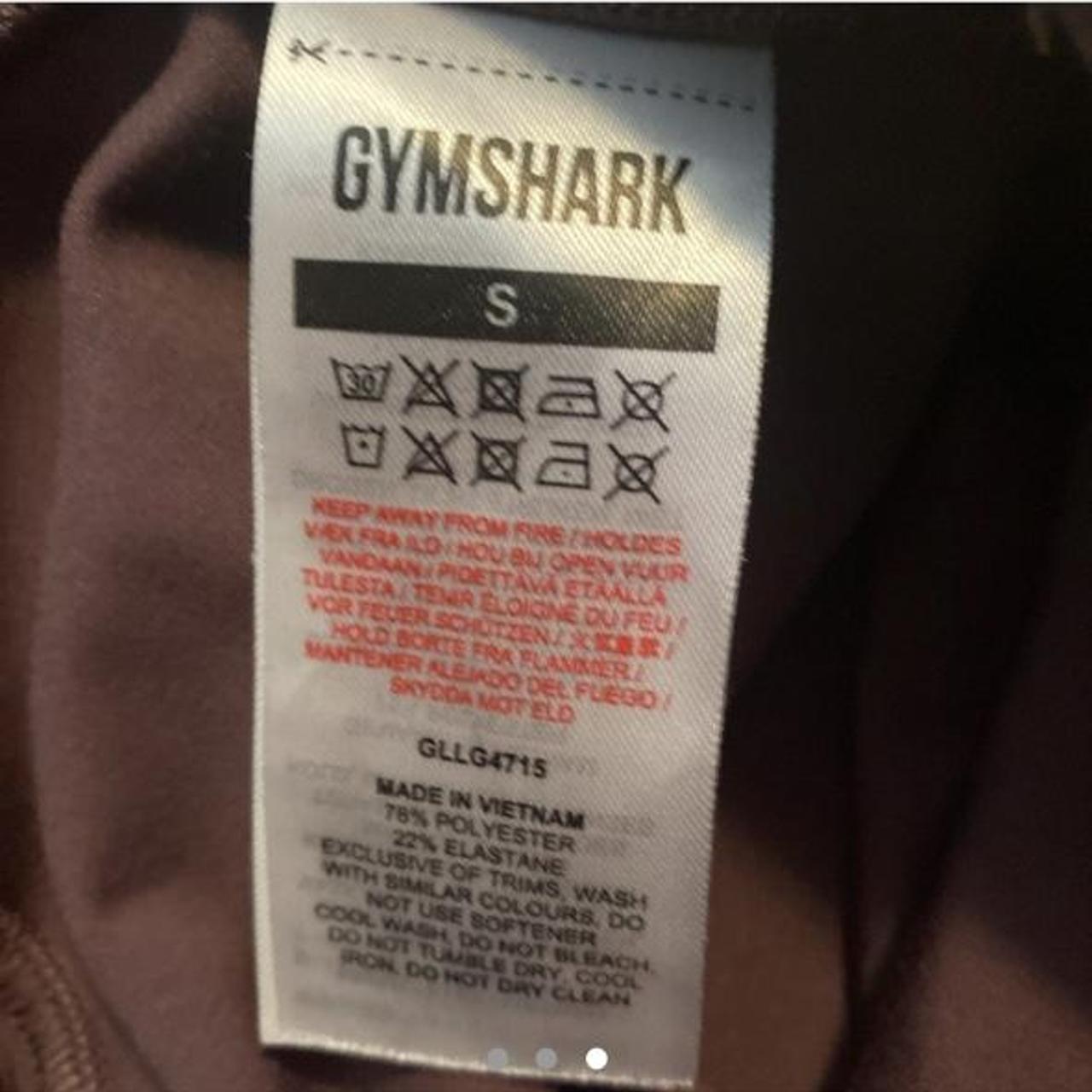 gymshark washing instructions