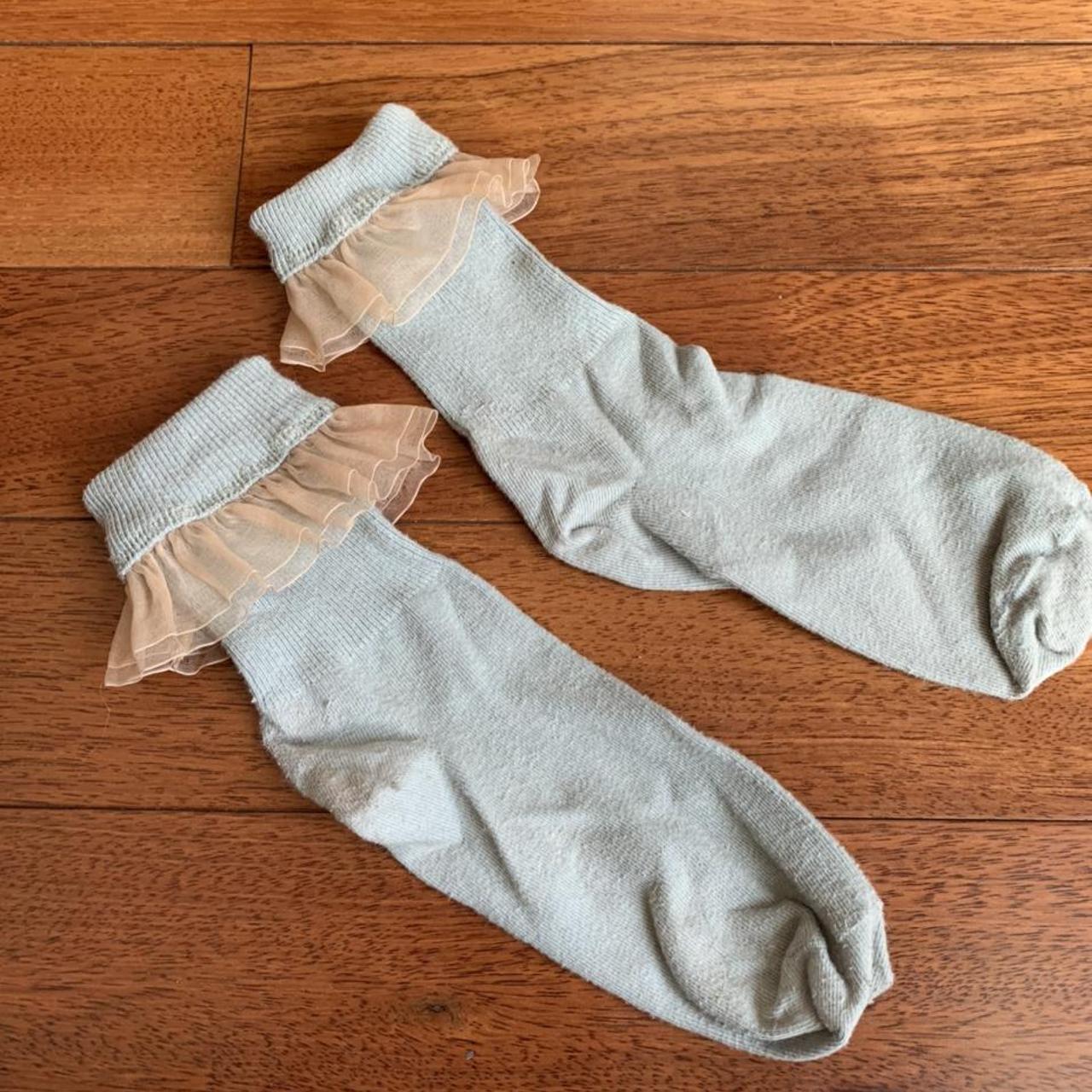 frilly nike socks