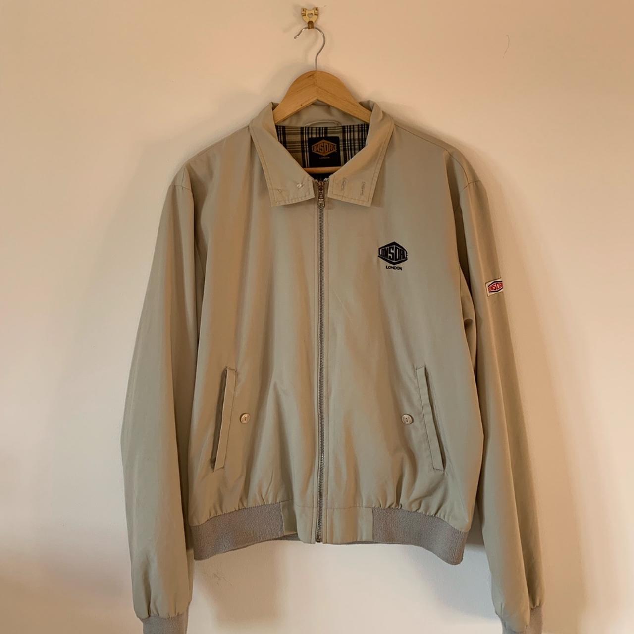 Beige Harrington Jacke Lonsdale ▪️Vintage Lonsdale London Bomber
