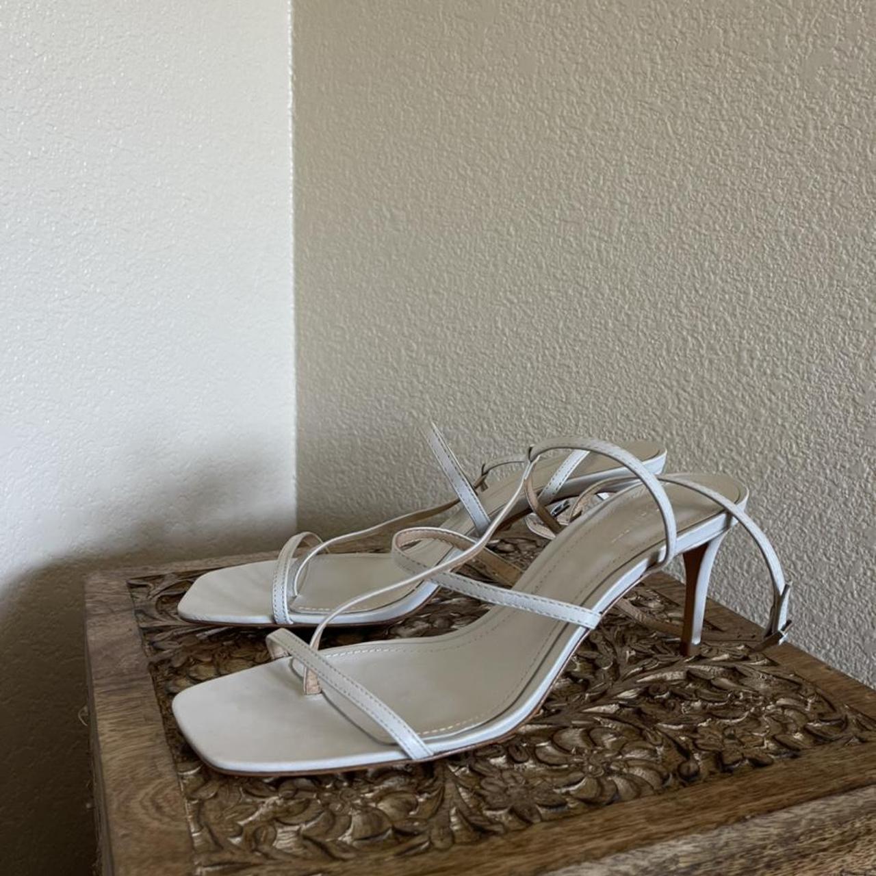 Schutz Women's White Sandals