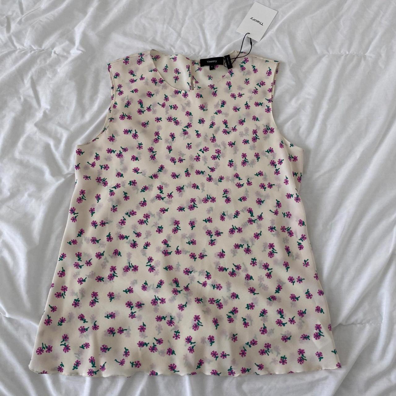 Product Image 1 - NWT Theory Floral Print Ruffle