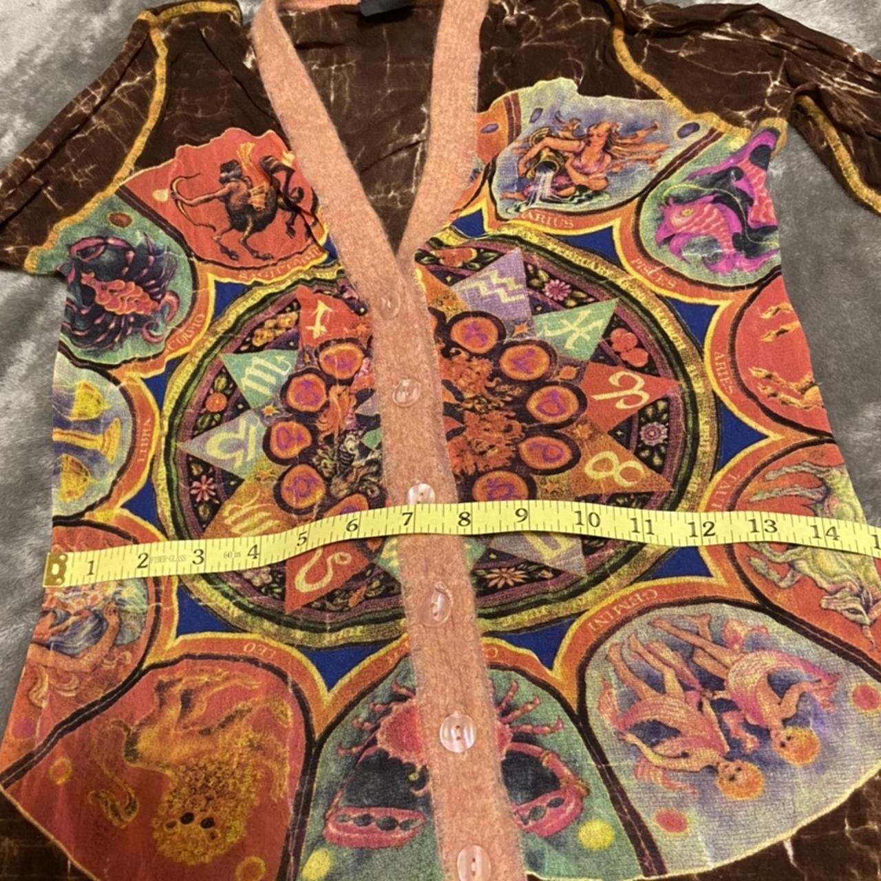 Jean Paul Gaultier Zodiac cardigan 1994 The main | Depop