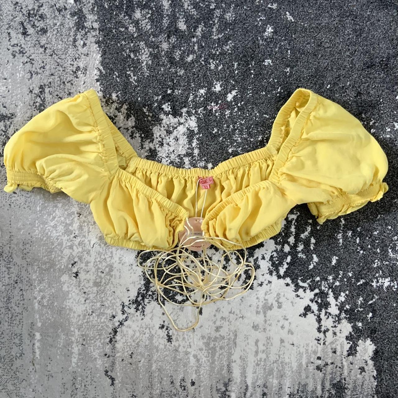 VRG GRL Crop Top - Brand: Verge Girl - The italian... - Depop