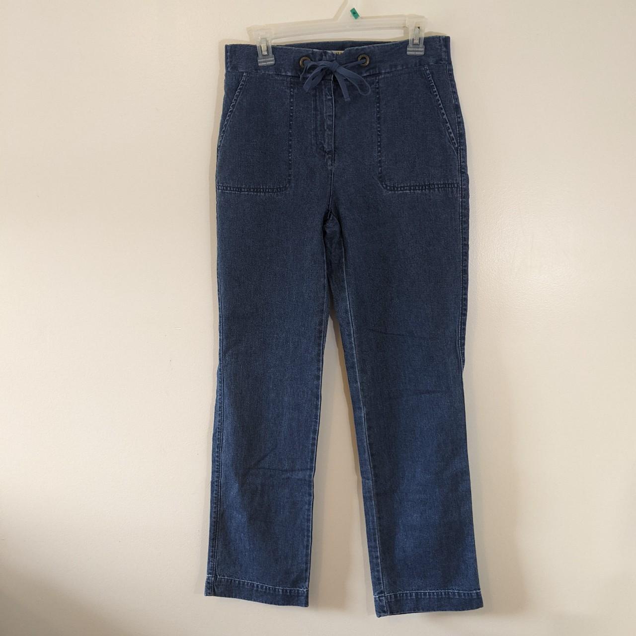 orvis pants size 4 made of cotton made in - Depop