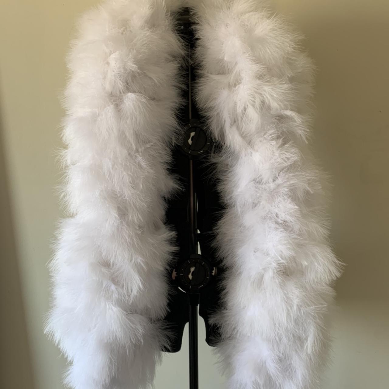 Luxury feather boa swan Feather extra thick... Depop