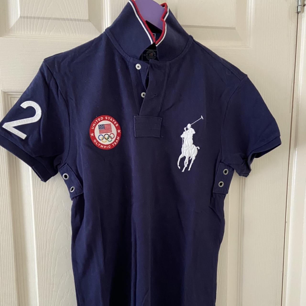 Ralph Lauren polo big pony USA official shirt for a... - Depop