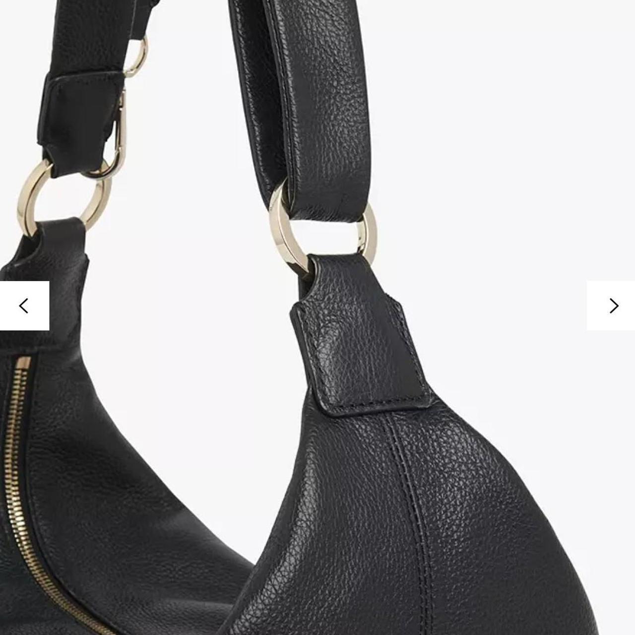 Whistles Sebbe Slouchy Leather Bag, Black Aptly... Depop