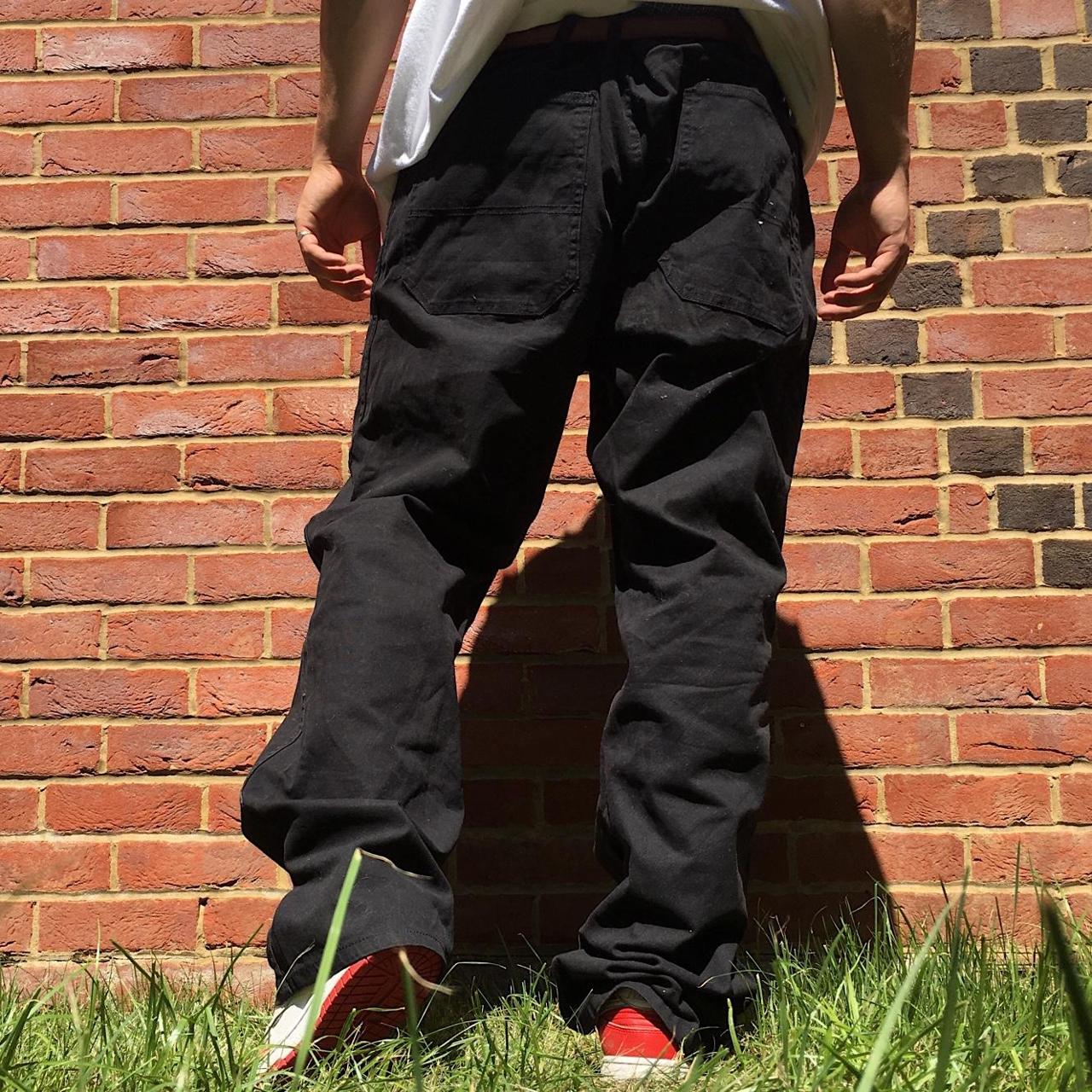 Dickies black work pants / trousers in W42 L32. In... Depop