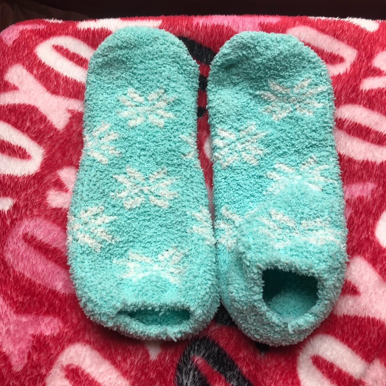 Fluffy Socks! Worn a few times! ) There’s some... Depop